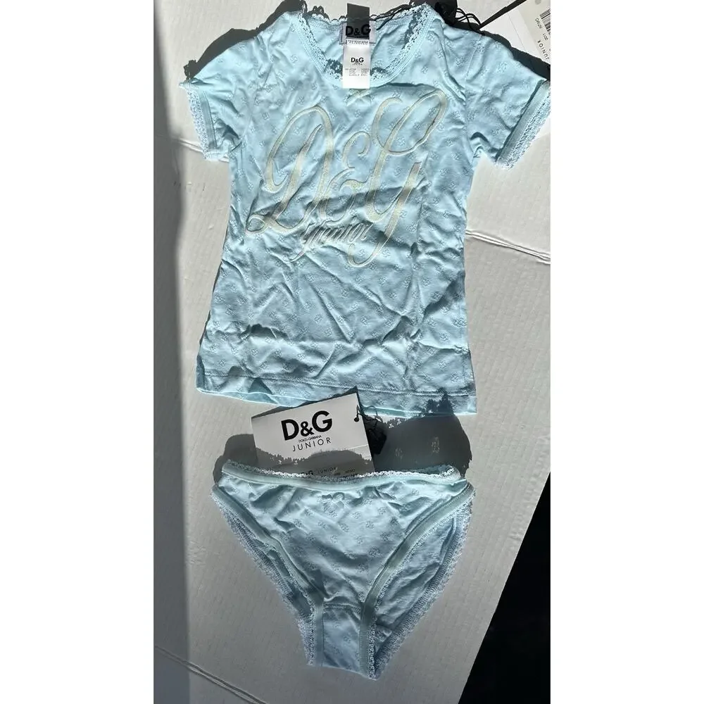 Dolce& Gabbana set of girl’s briefs size 5 and top size 4
